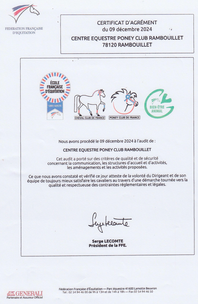 Certificat